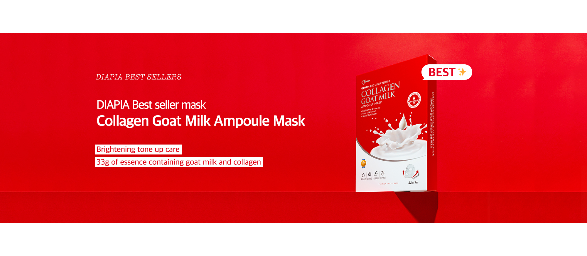 Collagen Goat Milk Ampoule Mask