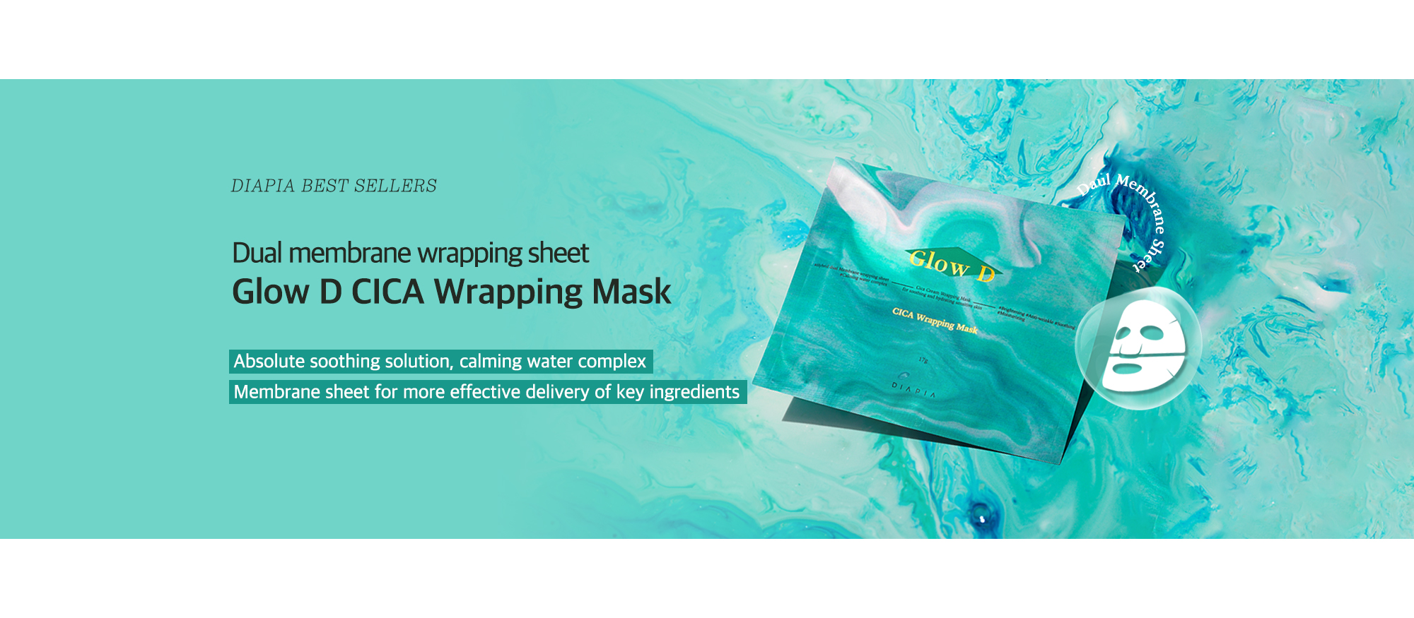Glow D CICA Wrapping Mask